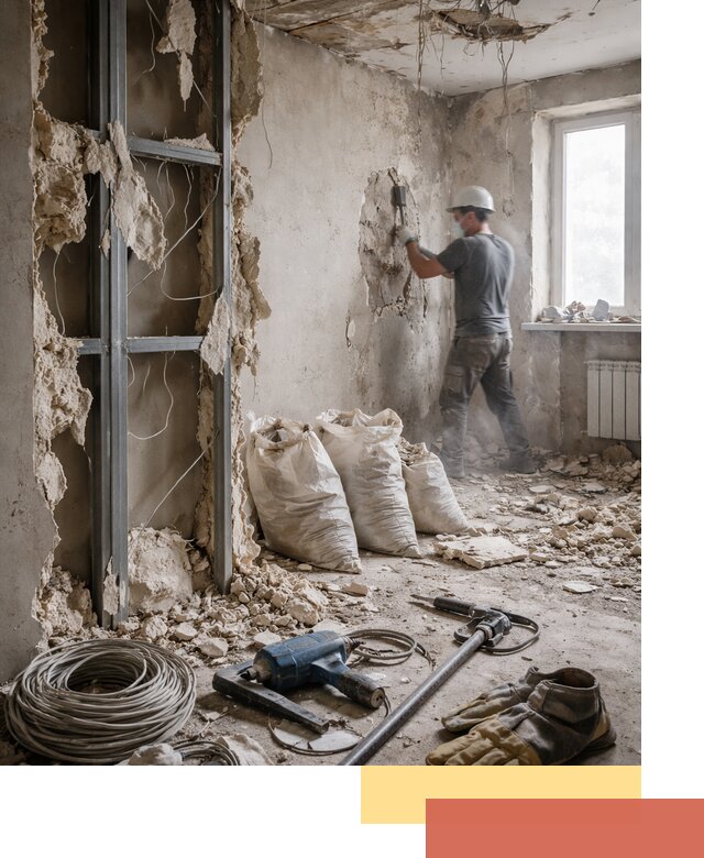 Профессиональный демонтаж зданий и конструкций в Вязьме