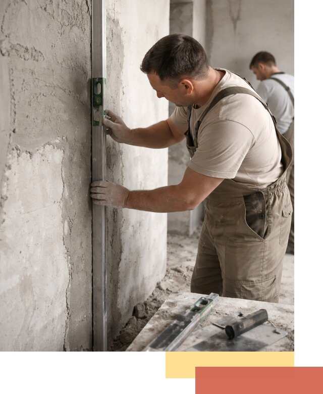 Установка штукатурных маяков в Вязьме с гарантией качества