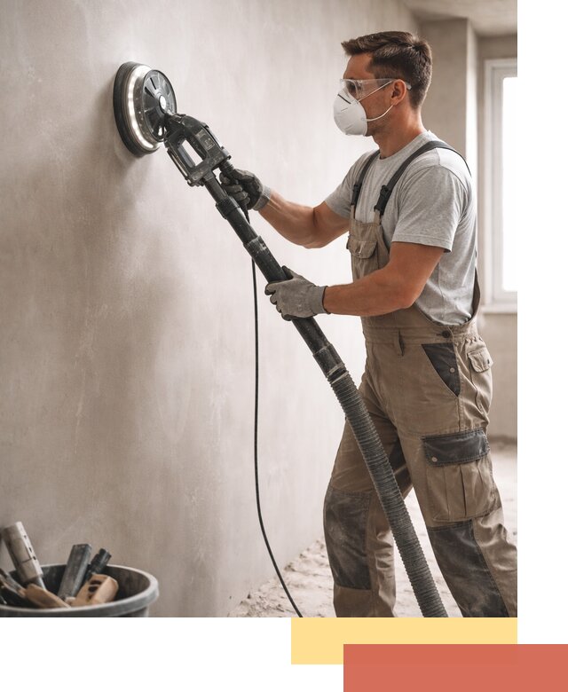 Профессиональная шлифовка стен в Вязьме быстро и качественно