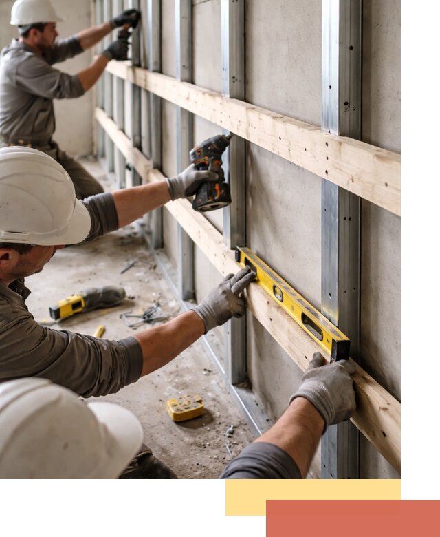 Устройство обрешетки под панели в Вязьме