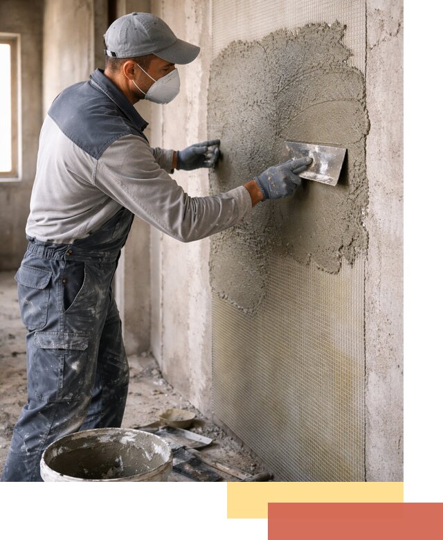 Штукатурка стен по сетке в Вязьме под ключ качественно и быстро