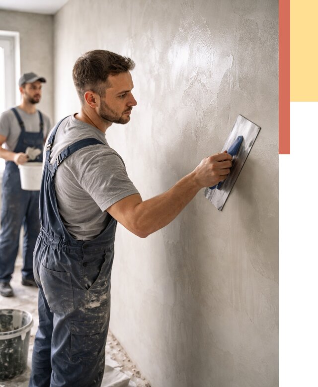 Глянцевание штукатурки стен в Вязьме от 7712 руб. — услуги и затирка | ОТДЕЛОЧНИК-Взь