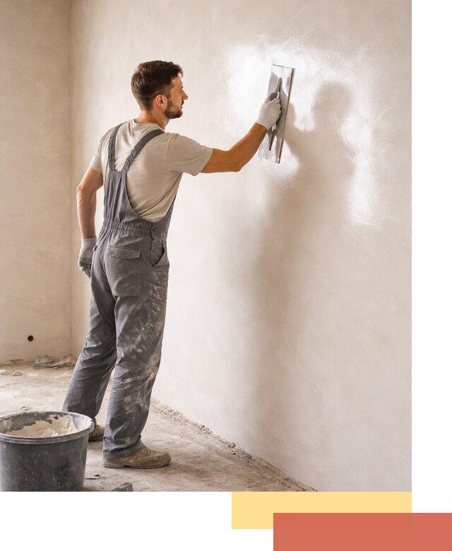 Глянцевание штукатурки стен в Вязьме профессионально и быстро