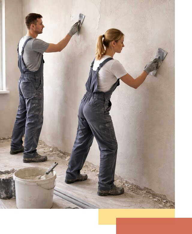 Штукатурка стен под обои в Вязьме профессионально и быстро