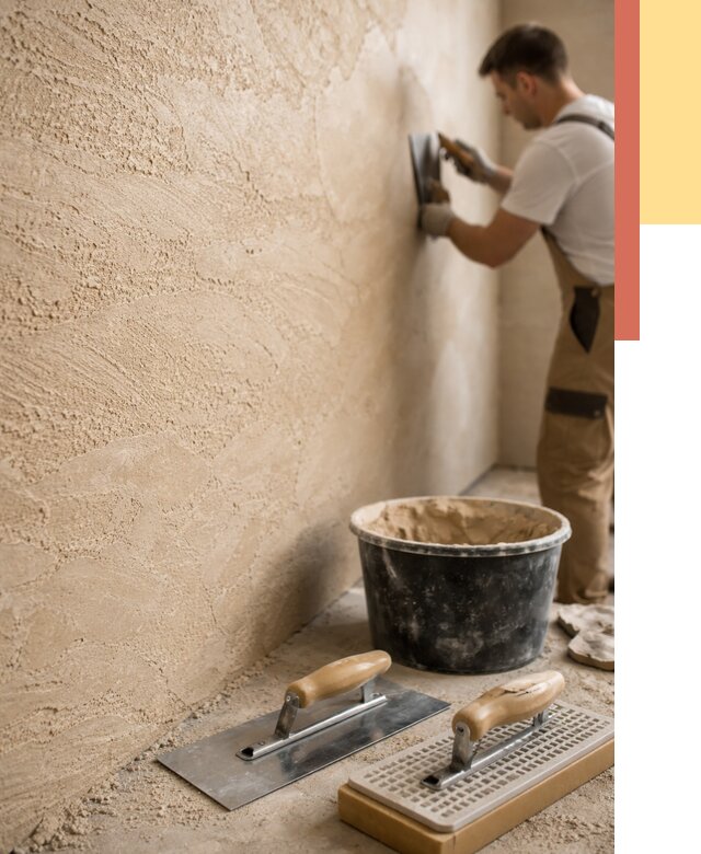 Декоративная штукатурка травертин в Вязьме от 1851 руб/м2 — качественно и недорого | ОТДЕЛОЧНИК-Взь