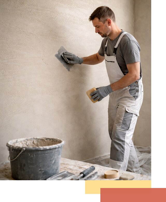 Декоративная штукатурка травертин в Вязьме для стен и потолков