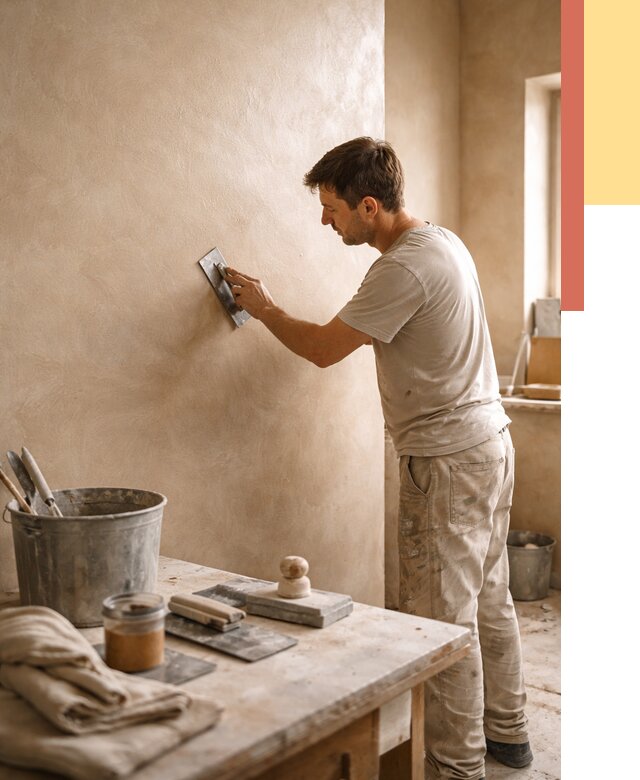 Марокканская штукатурка таделакт в Вязьме под ключ от 4318 руб. | ОТДЕЛОЧНИК-Взь