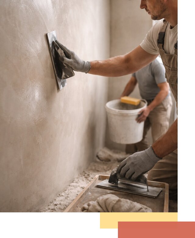 Нанесение марокканской штукатурки таделакт в Вязьме
