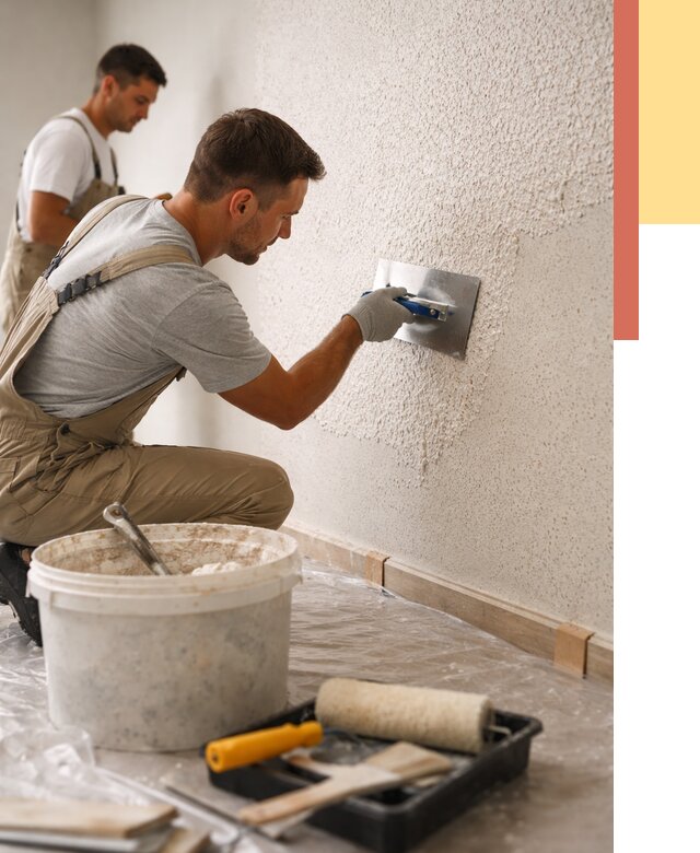 Нанесение жидких обоев в Вязьме от 7712 руб./м2 — быстро и недорого | ОТДЕЛОЧНИК-Взь