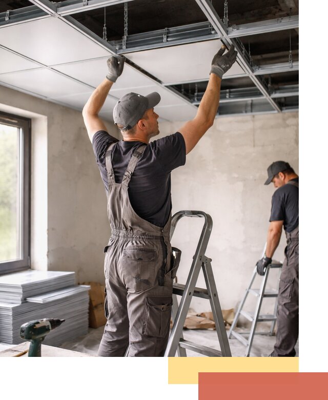 Монтаж кассетного потолка в Вязьме качественно и быстро