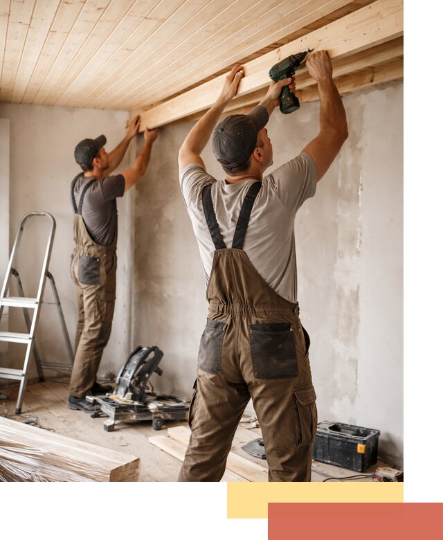 Монтаж потолка из вагонки в Вязьме профессионально и аккуратно