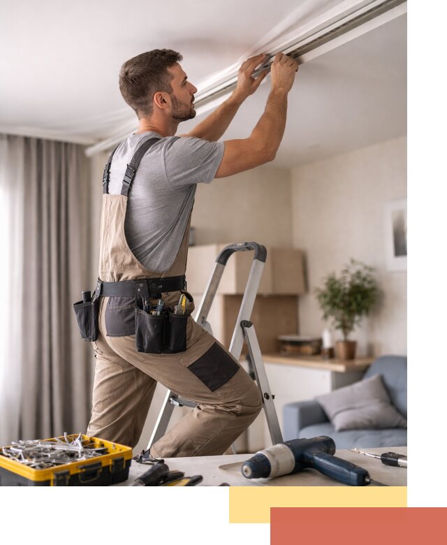 Ремонт натяжных потолков в Вязьме — качественно и оперативно