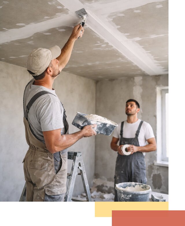 Обработка швов потолка ГКЛ в Вязьме: качественная заделка и шпатлевка