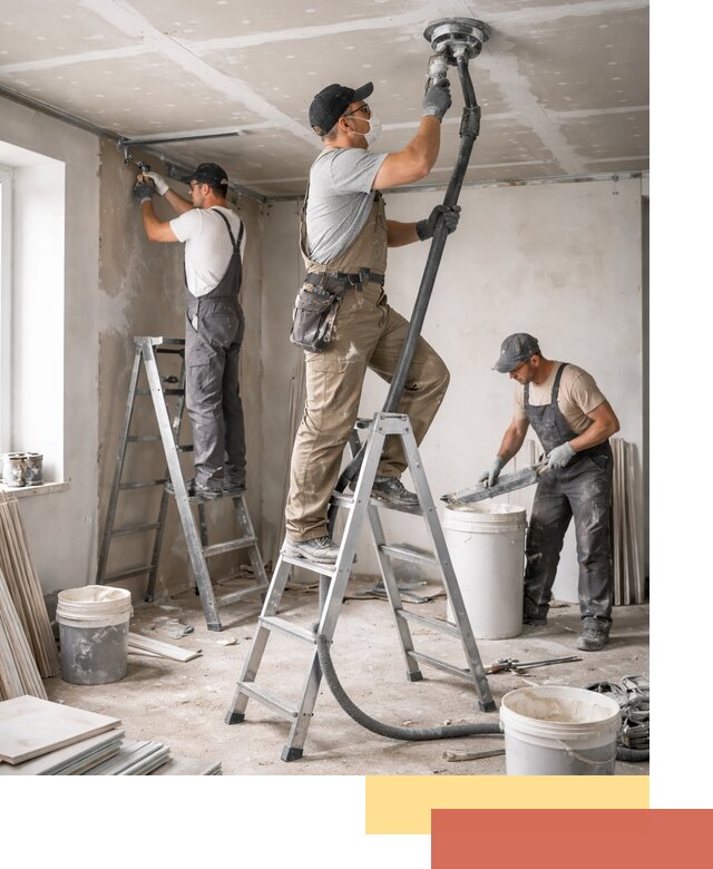 Ремонт потолка из гипсокартона в Вязьме: быстрый и качественный монтаж