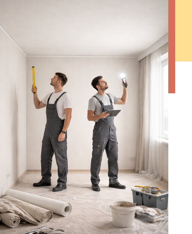 Отделка потолка в Вязьме недорого от 771 руб/м2 | Услуги ОТДЕЛОЧНИК-Взь